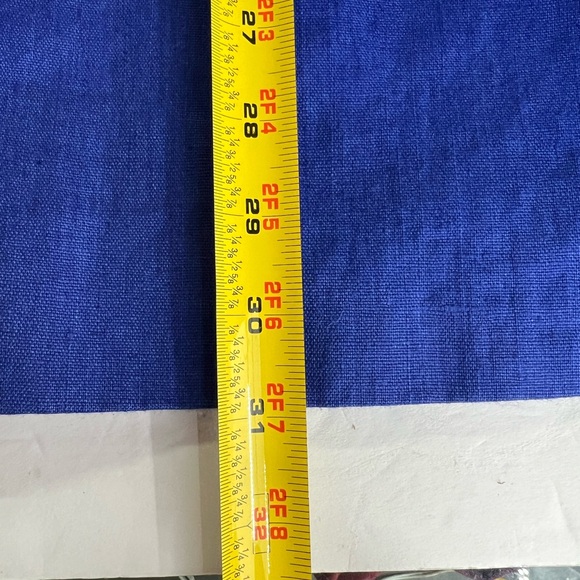 Character Suburban Wear vintage linen royal blue blazer single button 12 office - Picture 7 of 9